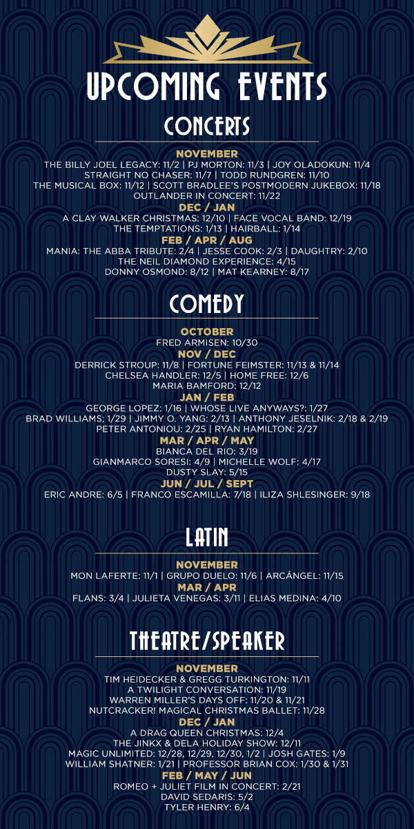 Paramount Theatre Events