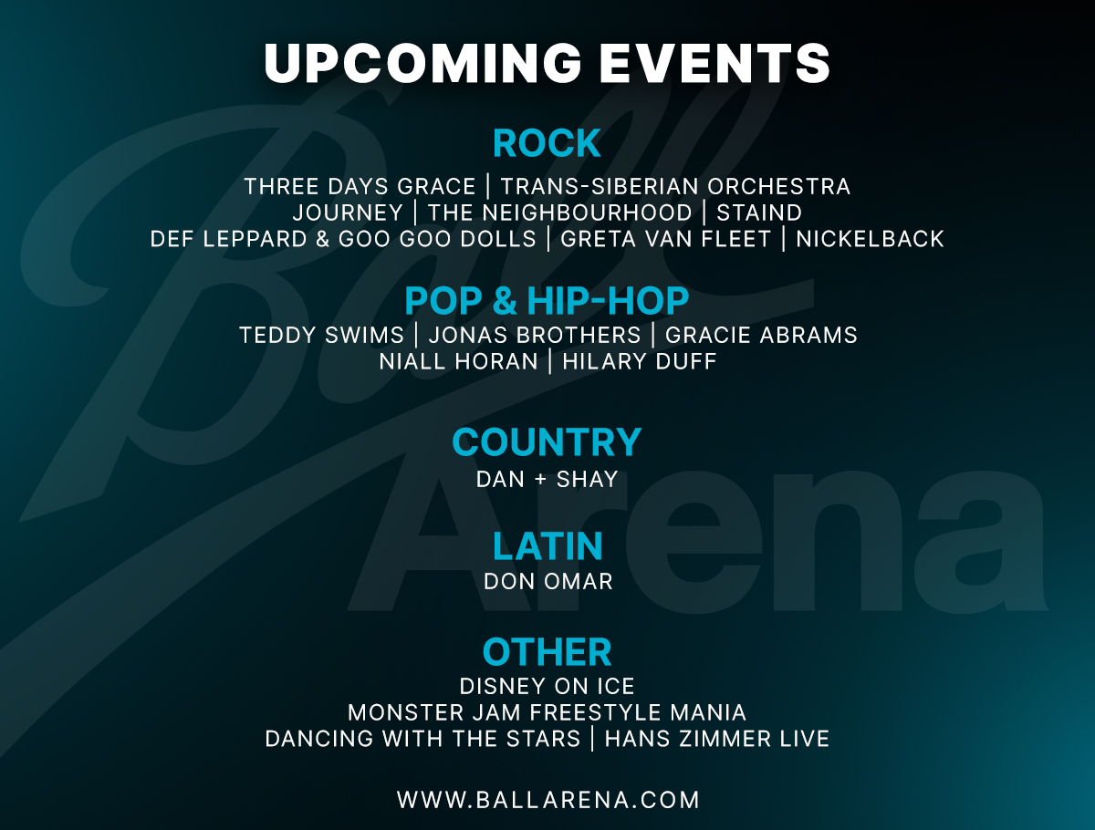 Ball Arena Events