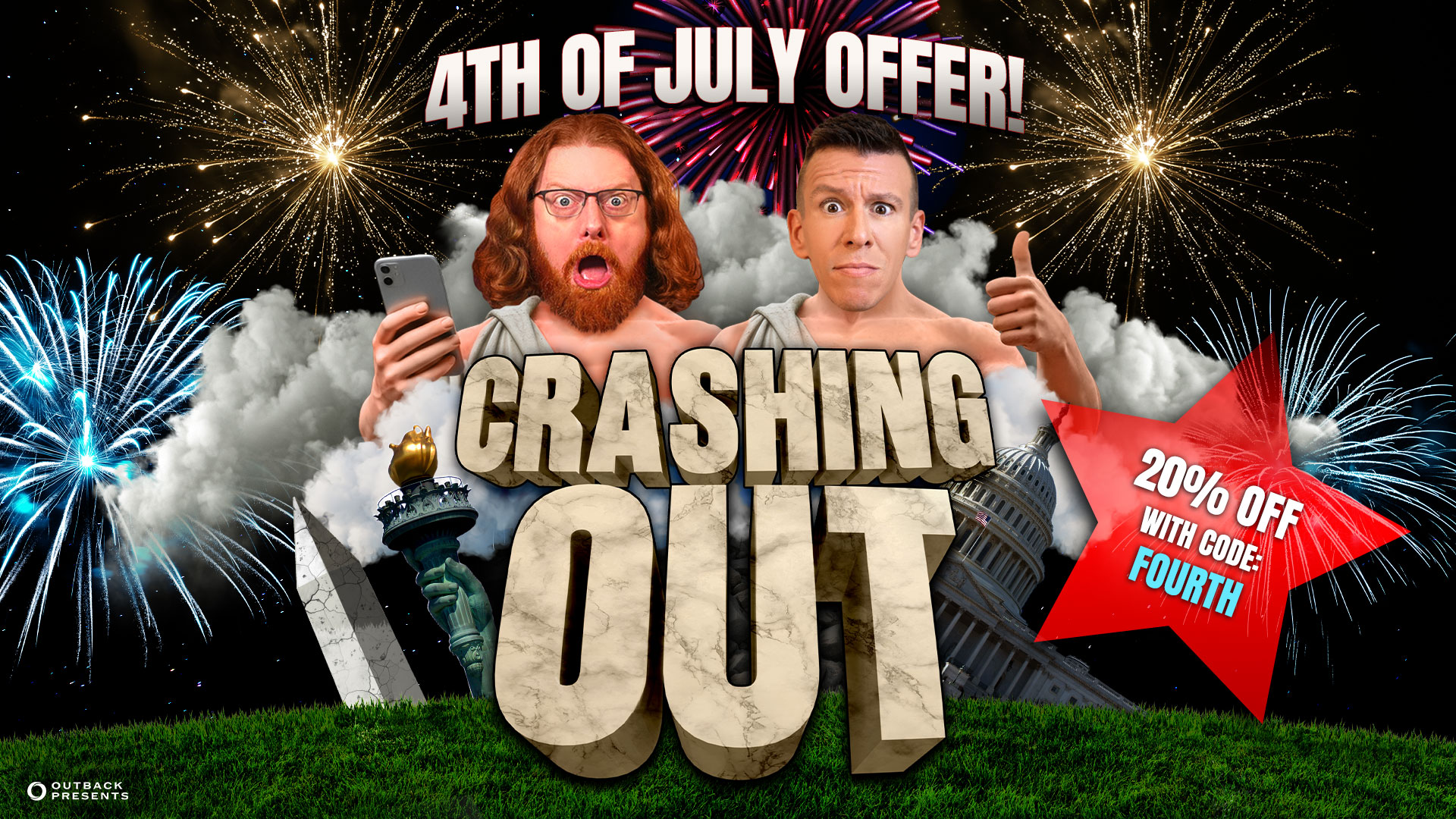 CRASHING OUT LIVE