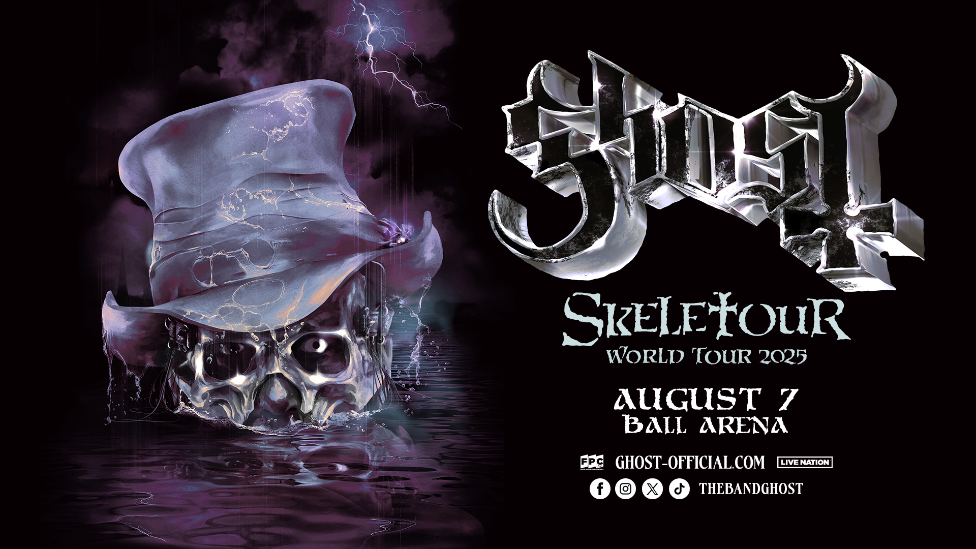 GHOST: Skeletour World Tour 2025