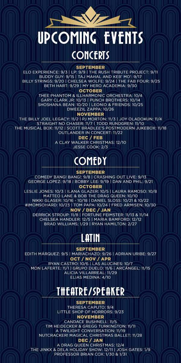 Paramount Theatre Events