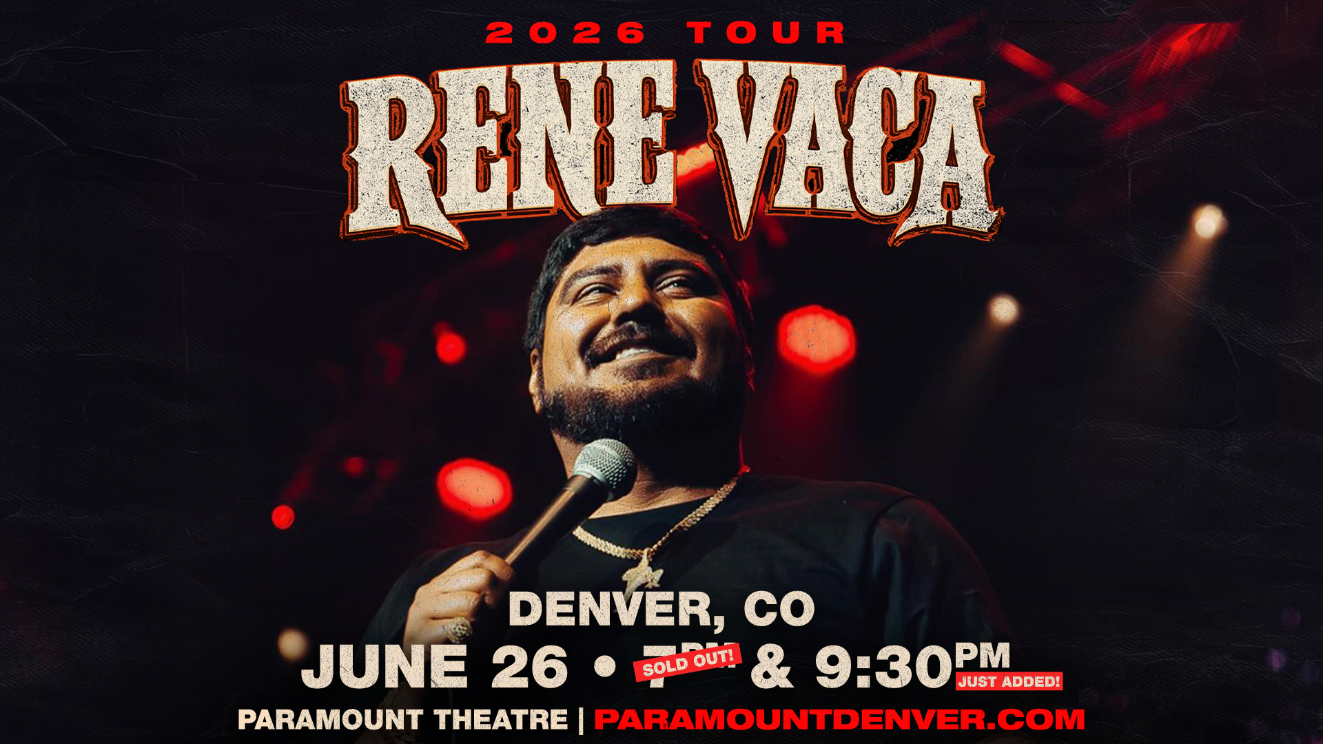 Rene Vaca 2026 Tour