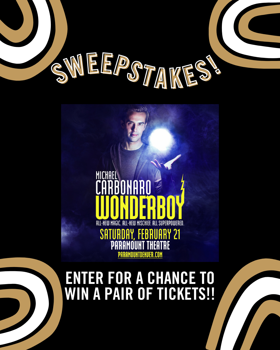 Michael Carbonaro Sweepstakes