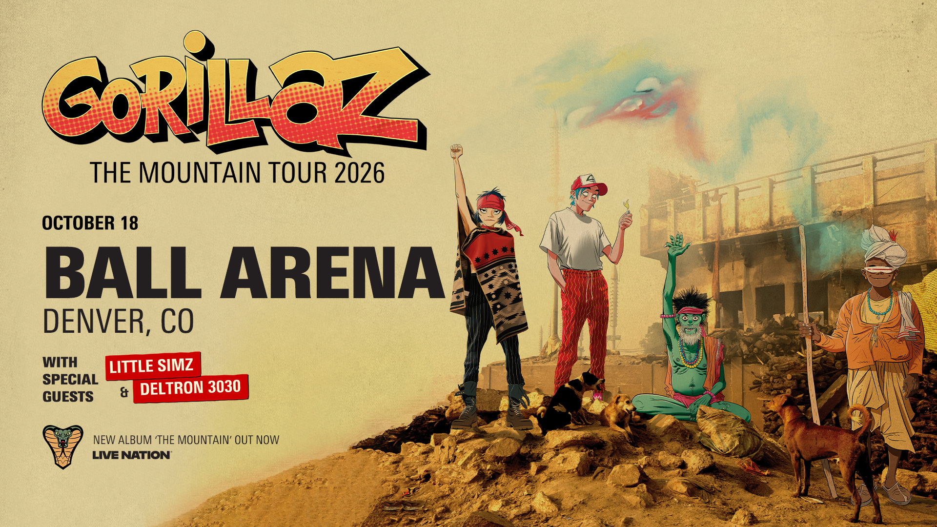 Gorillaz – The Mountain Tour