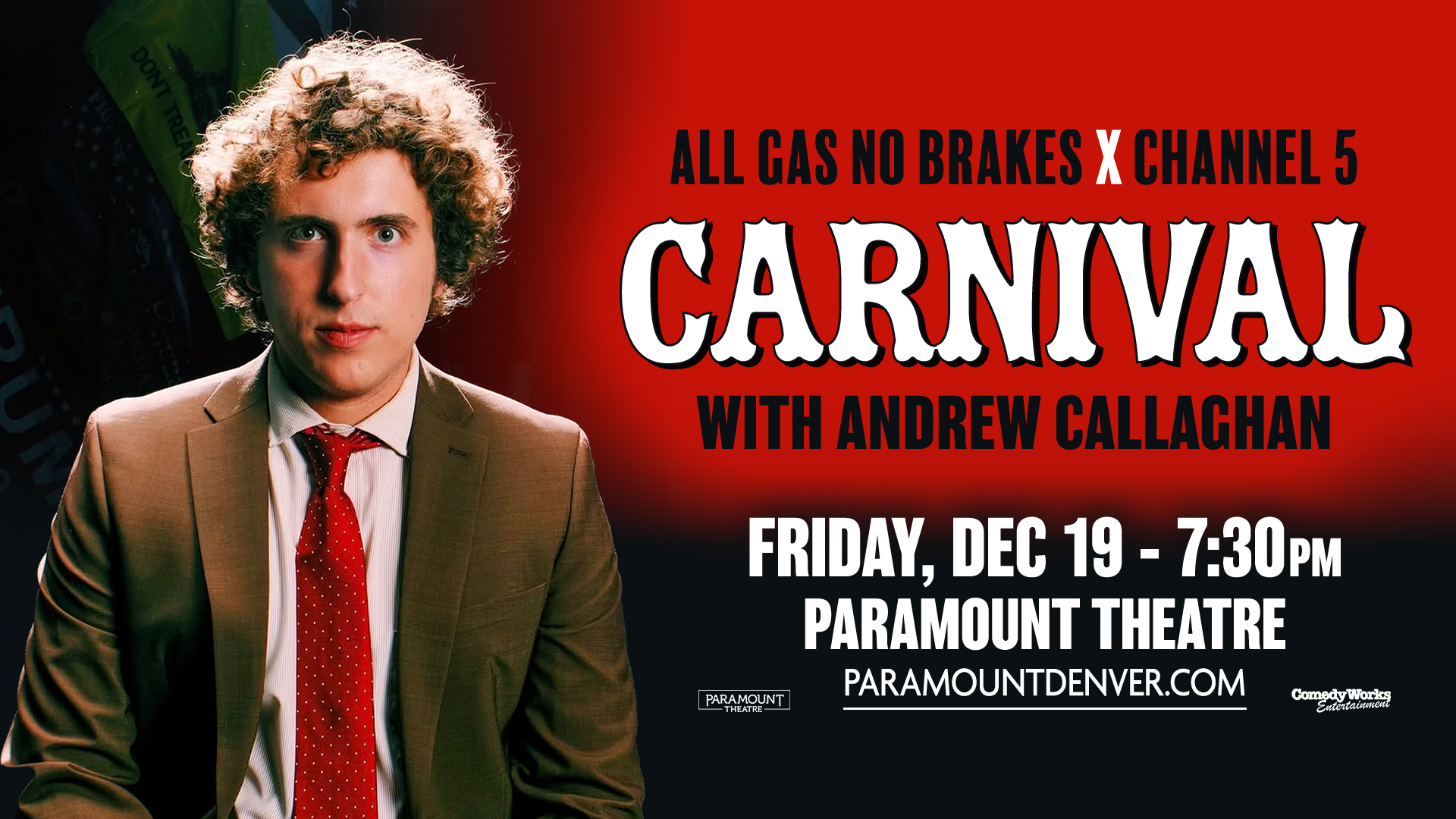 All Gas No Brakes x Channel 5 “Carnival”