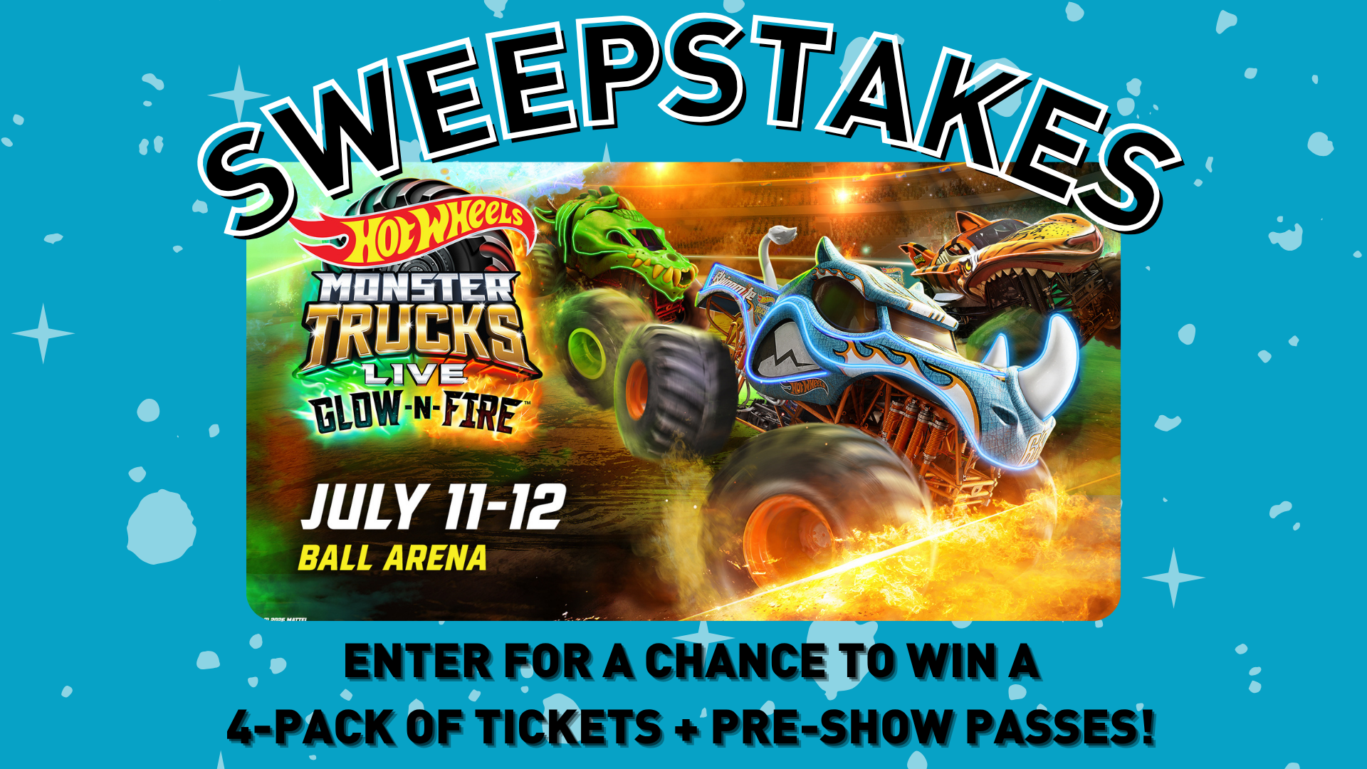 Hot Wheels Monster Trucks™ Live Glow-N-Fire