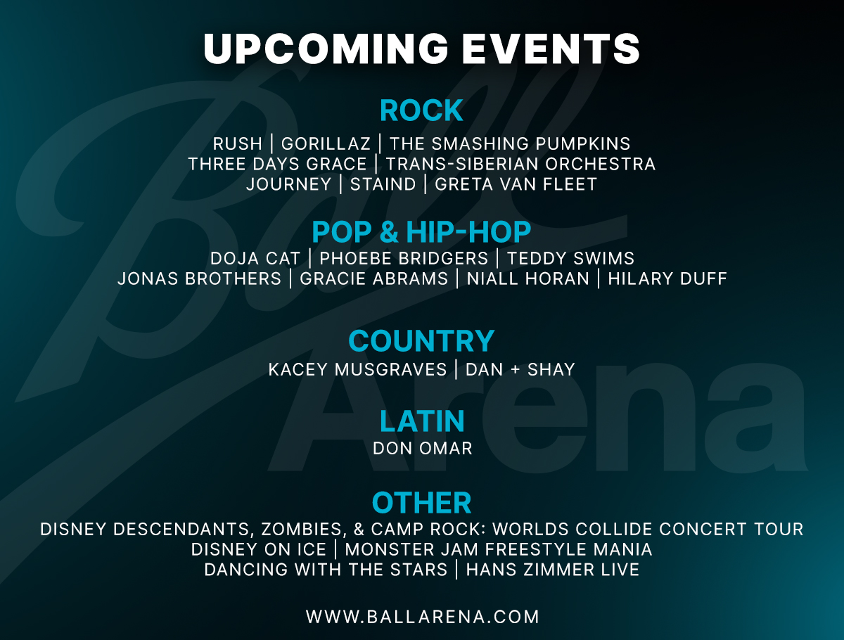 Ball Arena Events