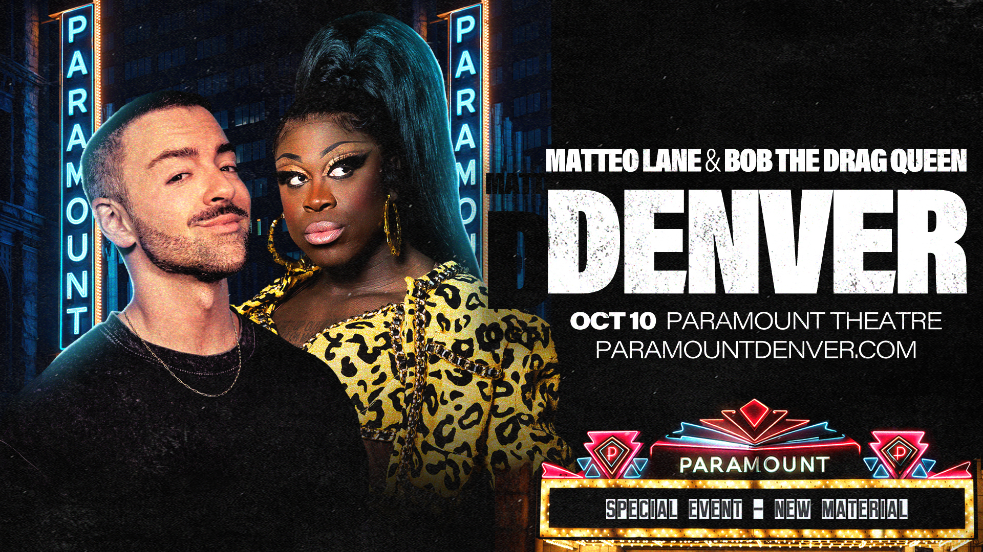 Matteo Lane & Bob The Drag Queen