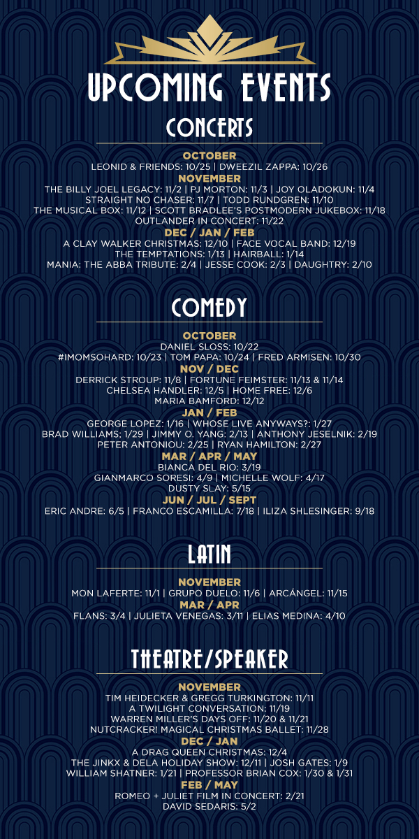 Paramount Theatre Events