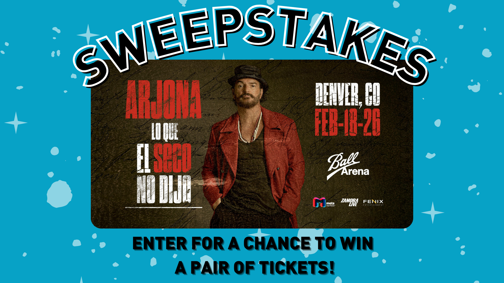 Ricardo Arjona - LO QUE EL SECO NO DIJO TOUR