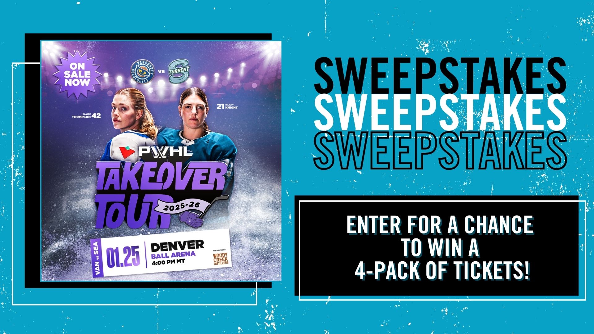 PWHL TAKEOVER TOUR: VANCOUVER GOLDENEYES AT SEATTLE TORRENT