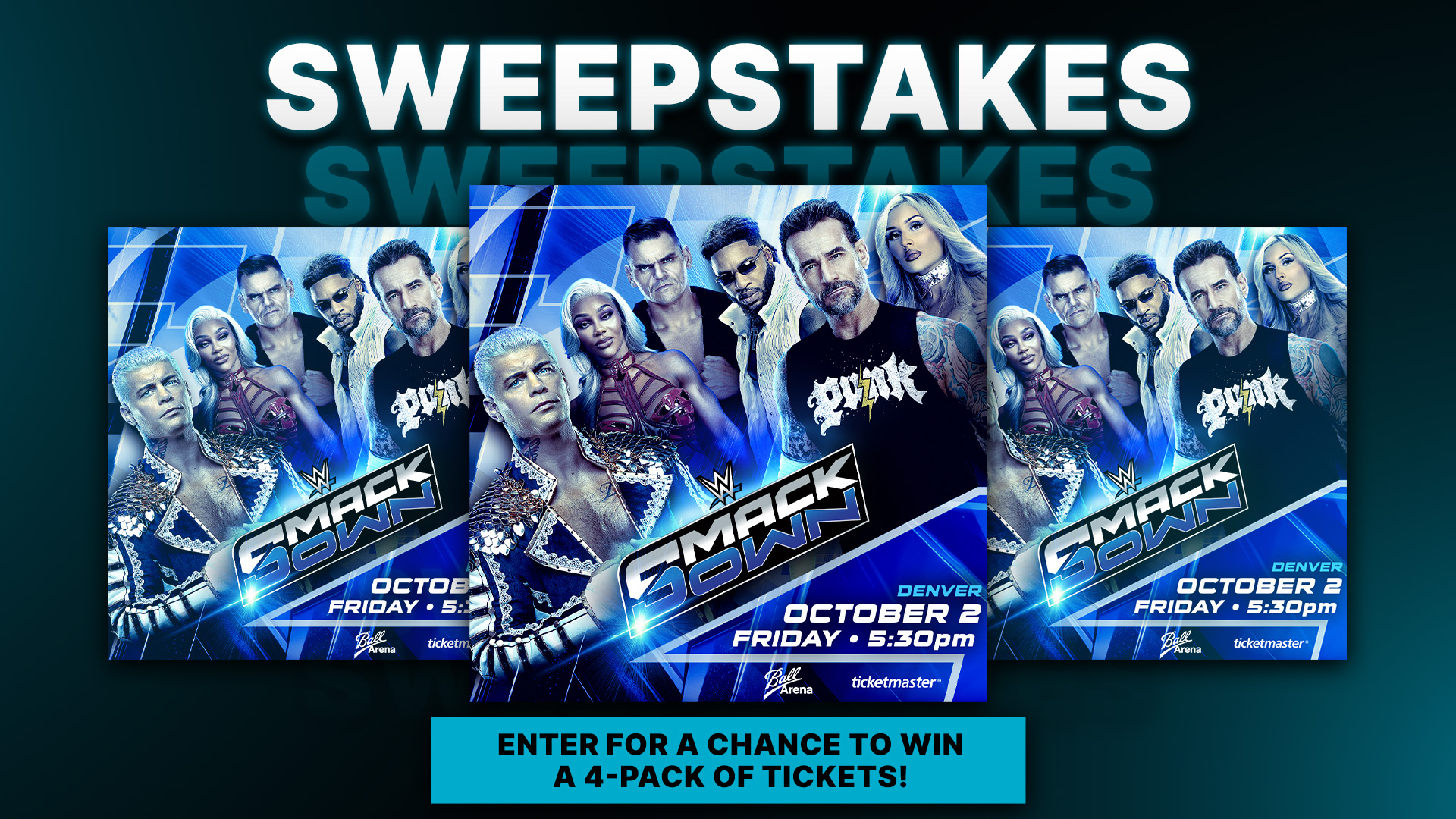 WWE SmackDown Sweepstakes