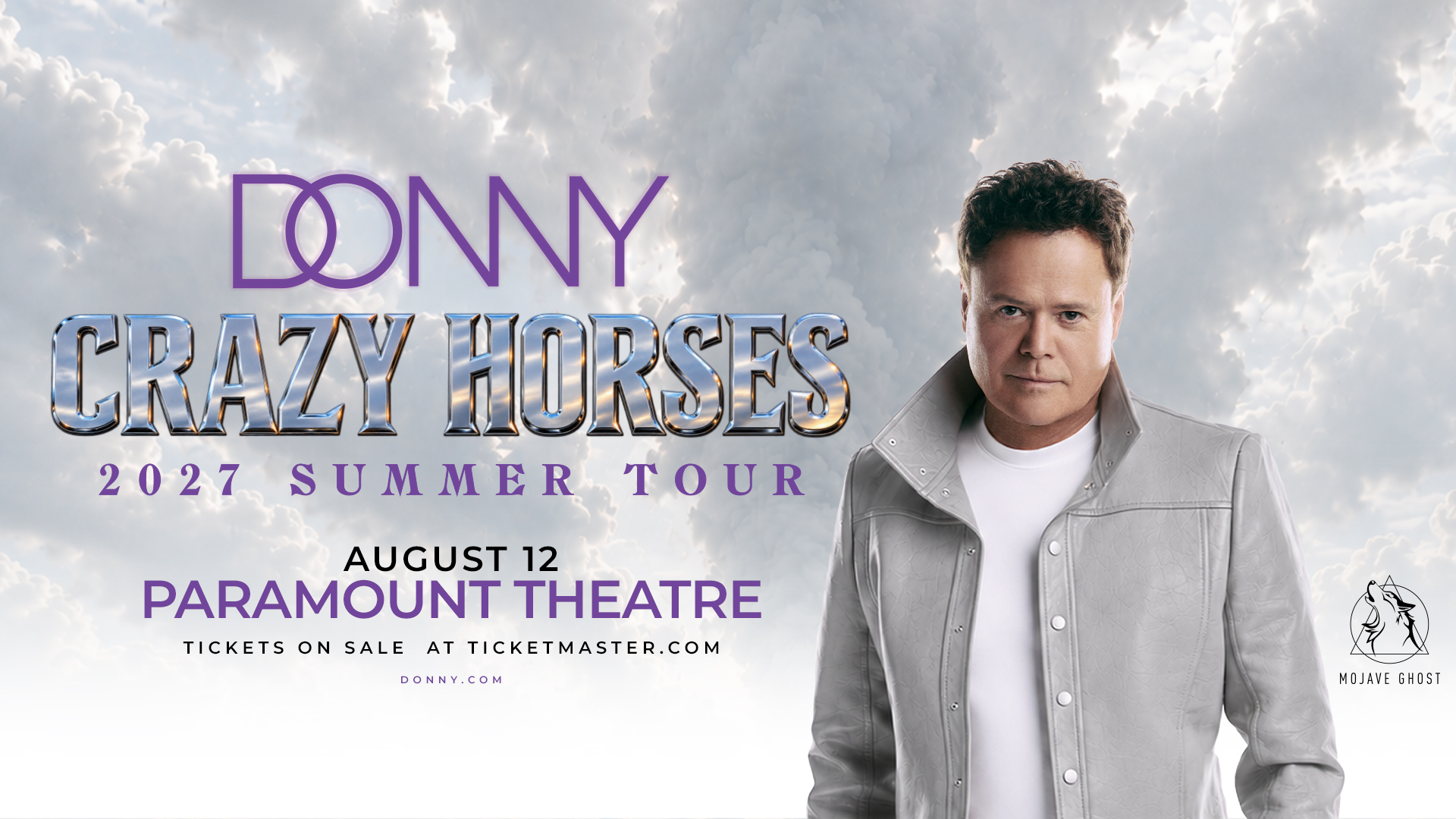 Donny Osmond  Crazy Horses 2027 Summer Tour 