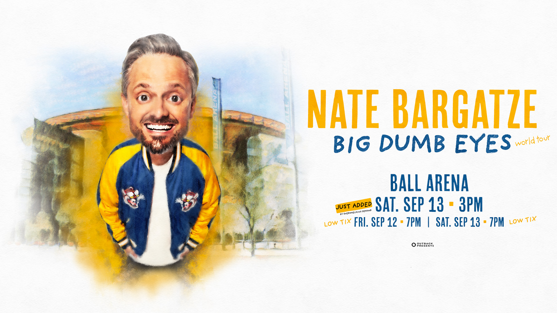 Nate Bargatze: Big Dumb Eyes World Tour.