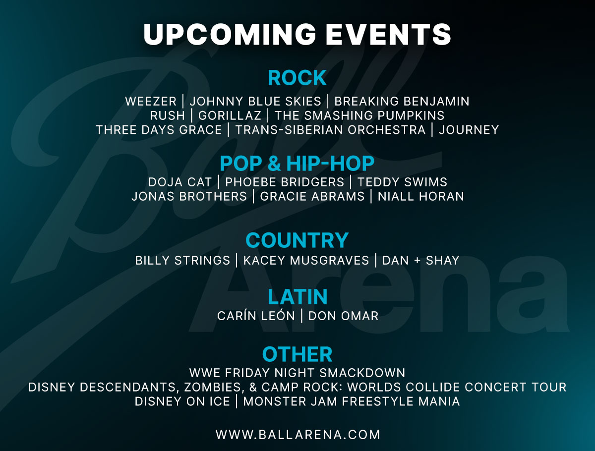 Ball Arena Events