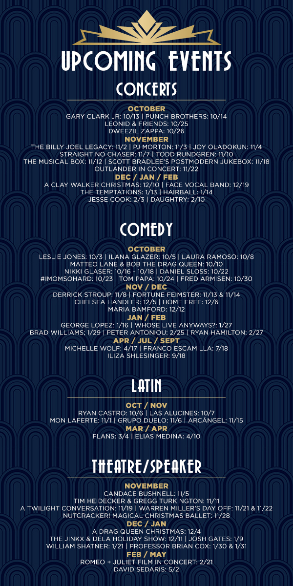 Paramount Theatre Events