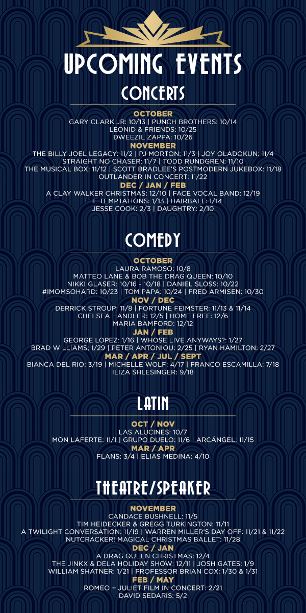 Paramount Theatre Events