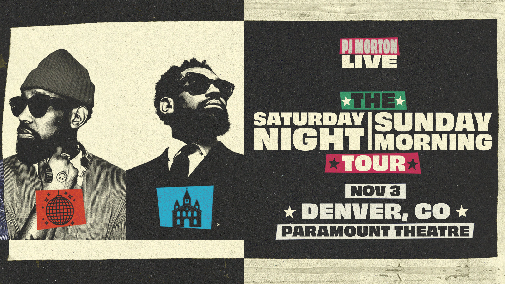 PJ Morton - Saturday Night Sunday Morning Tour