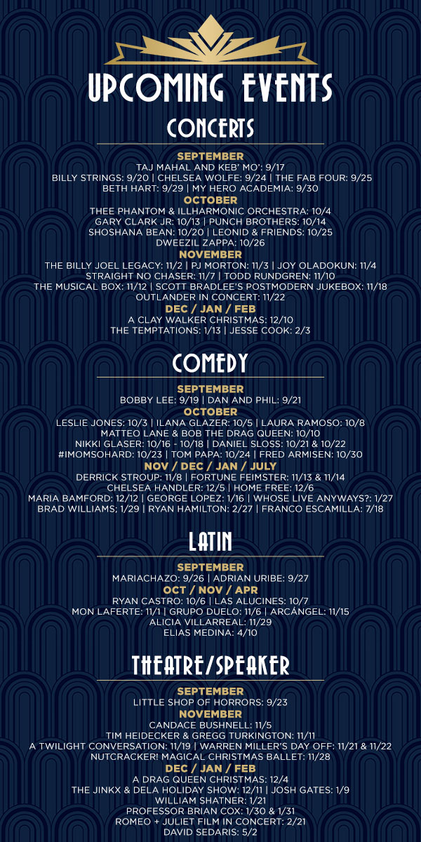 Paramount Theatre Events