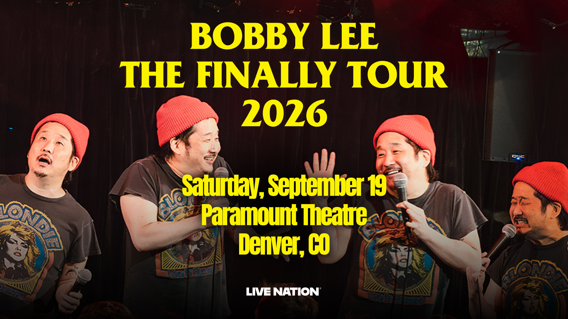 Bobby Lee: The Finally Tour 2026