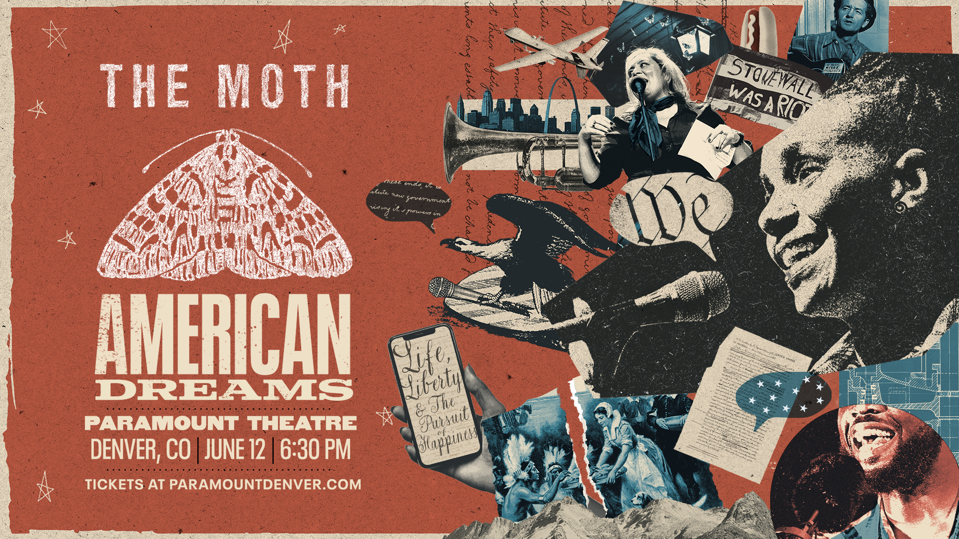 The Moth Mainstage in Denver: AMERICAN DREAMS