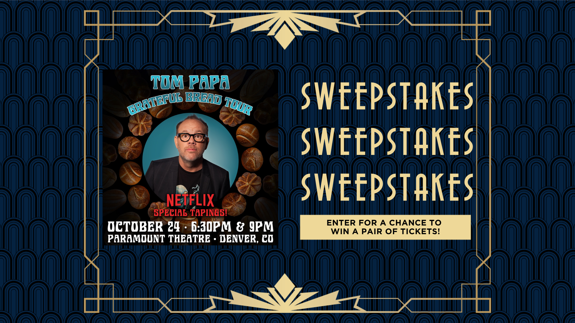 Tom Papa Sweepstakes