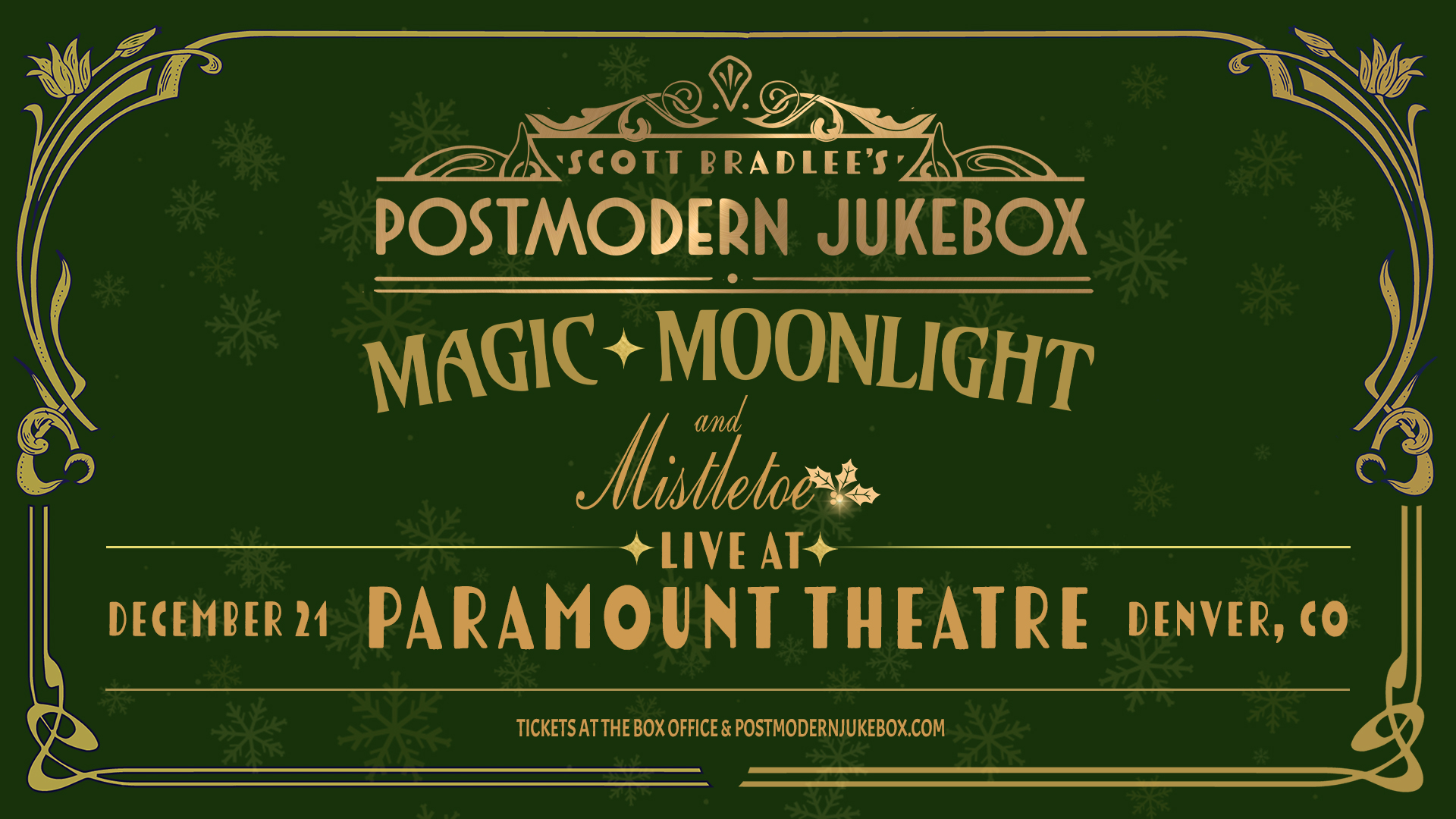 Scott Bradlee's Postmodern Jukebox - Magic, Moonlight and Mistletoe