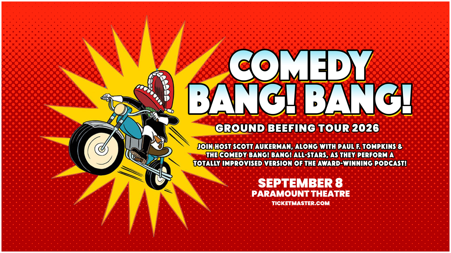 Comedy Bang! Bang! Ground Beefing Tour 2026
