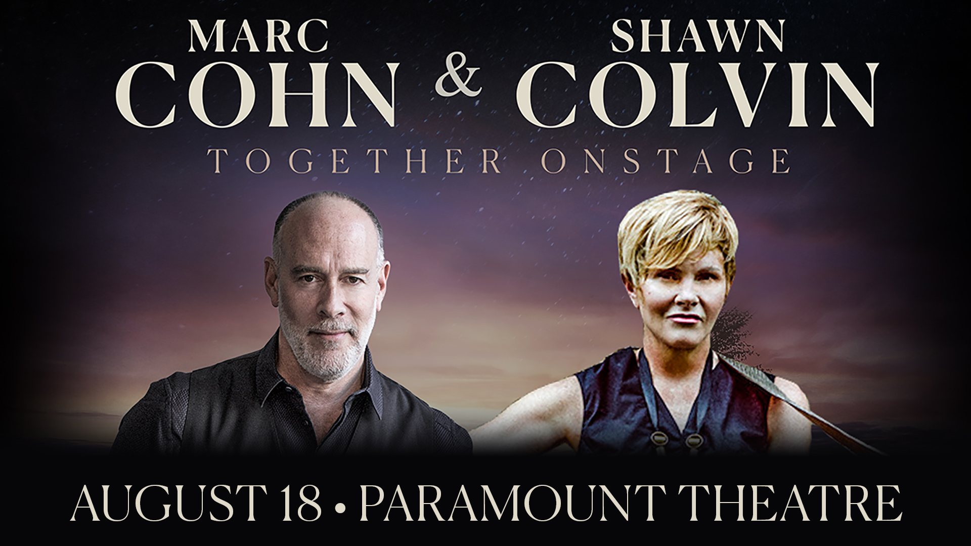 AEG Presents: An Evening with Marc Cohn & Shawn Colvin: Together in Concert